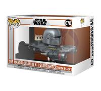 Funko Figurine Du Mandalorien Dans Le Chasseur N-1 Star Wars