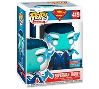 Figurine Funko Pop DC Comics Superman Blue Exclusive Bleu 9 cm