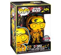 Funko Figurine Exclusive C-3po De La Série Rétro Star Wars