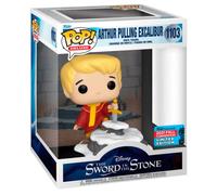 Funko Figurine Exclusive D´arthur Tirant Excalibur L´Épée Dans La Pierre Disney Deluxe