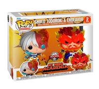 Funko Figurine Exclusive De Shoto Todoroki Et Endeavor My Hero Academia