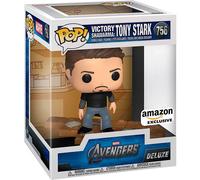 Funko - Figurine Pop Deluxe - Tony Stark (Victory Shawarma) - Marvel Avengers - N°756 - Vinyle