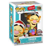 Funko Figurine Exclusive Flocquée Tigrou Des Fêtes Disney