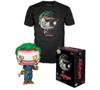 Funko Figurine Exclusive Le Joker Et T-shirt à Manches Courtes
