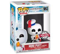 Funko - Figurine Pop Mini Puft Zapped (Ghostbusters: Afterlife) #1053 - Exclusive Blanc