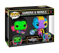 Funko – Figurine Guardians of the Galaxy Marvel Gamora Nebula – Exclusif – Multicolore