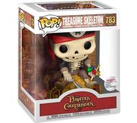 Funko Figurine Pirates Of The Caribbean Deluxe Treasure Skeleton – Exclusivité – Doré Enfants
