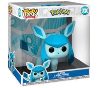 Funko Pop! Figurine Jumbo en vinyle Pokémon Glaceon (Givrali) à collectionner Officiel EMEA