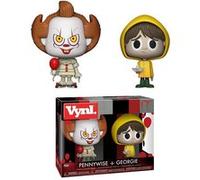Funko - Figurine Horror - 2-Pack Pennywise & Georgie Vynl 10cm - 0889698292573 G