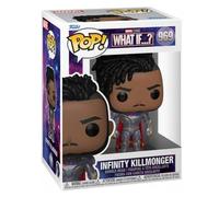 Funko Pop! – Figurine vinyle The King (Infinity Killmonger) – Marvel What If – Produit officiel