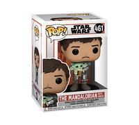Funko Figurine Mandalorian Holding Grogu 9Cm