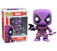 Funko - Figurine Marvel - Deadpool Rainbow Terror Purple Exclu Pop 10cm - 0849803093549
