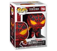 Funko – Figurine Pop Vinyle – Marvel Spider-Man Miles Morales S.T.R.i.k.e. Suit – 9,5 cm