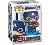 Funko Figurine Pop! Marvel – Endgame Capt America – bouclier cassé et marteau de Thor