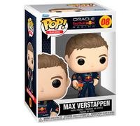 Funko Pop! Racing: Red Bull Racing - Max Verstappen with Helmet | Goodies Officiels Sport - Figurine Vinyle à Collectionner - Idée Cadeau Anniversaire pour Fans et Collectionneurs