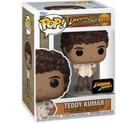 FUNKO - Figurine POP Indiana Jones Teddy Kumar en Vinyle de 9cm avec Étui Cadeau à Fenêtre