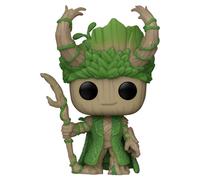 Funko Figurine POP Marvel We Are Groot - Groot en tant que Loki, figurine vinyle de 9 cm dans une boîte cadeau