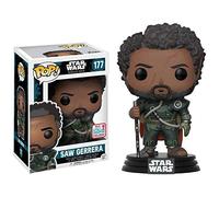 Star Wars Figurine Funko Pop – Saw Gerrera avec cheveux – Édition limitée (177)
