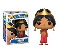 Funko - Figurine Pop Vinyle - Disney - Aladdin - Jasmine, 23045, Rouge