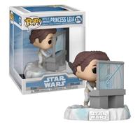 Funko Pop Deluxe – Figurine vinyle de collection – Star Wars Leia – Exclusivité Amazon