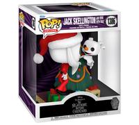 Funko Figurine Pop L'Étrange Noël de M. Jack (Disney) N°1386 – Jack Skellington et Zero (72382)