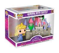 Funko Figurine en vinyle Disney – Princess Aurora avec château – Pop! Town