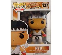 Funko- Figurines Pop Vinyl: Games: Street Fighter: RYU White Headband (Exc), 12419, Multi