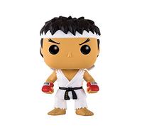 Funko- Figurines Pop Vinyl: Games: Street Fighter: RYU White Headband (Exc), 12419, Multi