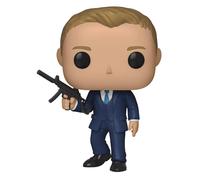 Funko- Figurines Pop Vinyl: Movies: James Bond: Daniel Craig (Quantum of Solace) Collectible Figure, 35676, Multicolore Taille Unique