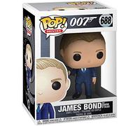 Funko- Figurines Pop Vinyl: Movies: James Bond: Daniel Craig (Quantum of Solace) Collectible Figure, 35676, Multicolore Taille Unique