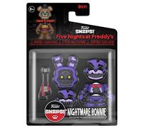 Funko Five Nights at Freddy's (FNAF) Snap: Nightmare Bonnie The Rabbit - Mini-Figurine en Vinyle à Collectionner - Idée de Cadeau - Produits Officiels