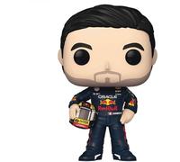 FUNKO FK74003 Formule 1 POP ! Racing Vinyl Figur Sergio Perez avec casque Edition exclusive 9 cm