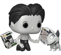 Funko Frankenweenie Victor avec Sparky The Dog Buddy + ToyBop Protector : Disney Pop ! Figurine en vinyle de films d'animation (avec coffret cadeau Pro-Deluxe Pop Protector Collector Case)