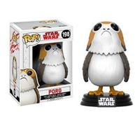 Funko Figurine Pop Vinyle Star Wars The Last Jedi Poursuite Porg 9,5 cm à pompon