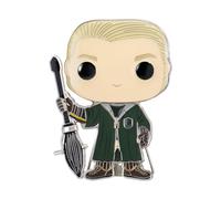 Funko - Broche émaillée Large Pop! Draco Malfoy - Mignonne à collectionner pour sacs