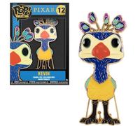 Funko Funko Large Pop! Enamel Pin - Kevin - DISNEY PIXAR: UP - KEVIN Pin en Émail - Broche Fantaisie Mignonne à Collectionner - pour les Sacs à Dos et Sacs - Idée de Cadeau - Produits Officiels