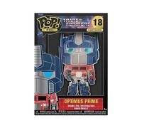 Funko Funko Large Pop! Enamel Pin - Optimus Prime - Transformers: Optimus Prime Chase Group Pin en Émail - Broche Fantaisie Mignonne à Collectionner - pour Les Sacs à Dos et Sacs - Idée de Cadeau