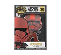 Funko Funko Large Pop! Enamel Pin - STAR WARS: Sith Trooper Pin en Émail - Broche Fantaisie Mignonne à Collectionner - pour les Sacs à Dos et Sacs - Idée de Cadeau - Produits Officiels