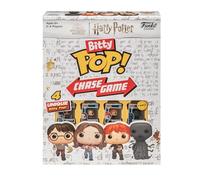 FUNKO GAMES - Bitty Pop ! Chase Harry Potter - Mini Figurines Harry, Hermione, Ron et Voldemort - Fun pour Les Fans de Harry Potter - Idéal pour Les collectionneurs - Version Anglaise