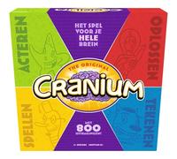 Funko Games - CRANIUM Original - Hilarisch Partyspel - Volwassenen en Kinderen vanaf 12 Jaar - 800 Uitdagingen Om met Familie of Vrienden Te Spelen - 20 Min - 4+ Spelers - Nederlandse Versie