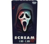 FUNKO GAMES - Scream EL JUEGO - Juego de Mesa Cooperativo - Adultos y Jugadores a partir de 13 Años - Cooperar Para ganar Todos Contra Ghost Face® - Con Aplicación - 20 Min - 3 a 8 Jugadores