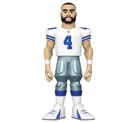 Funko Figurine vinyle articulée Dak Prescott (Cowboys) Gold 12" 1/6 Chase Produit officiel