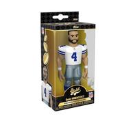 Funko Gold 5" NFL: Cowboys - Dak Prescott - 1 Chance sur 6 D'avoir Une Variante Rare Chasease - Figurine Articulée en Vinyle à Collectionner - Idée de Cadeau d'anniversaire - Produits Officiels