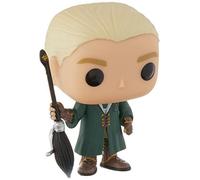 Funko- Harry Potter-Draco Malfoy Quidditch Figurine, Uni, FunkoBOBUGT707, Multicolore, Standard