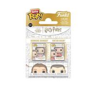 Funko - Harry Potter - Pack 2 figurines Bitty POP! Hermione & Krum 2,5 cm