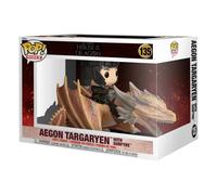 Funko Figurine Pop Rides Aegon Targaryen (House of the Dragon S4) avec Sunfyre Multicolore