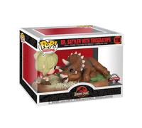 Jurassic Park Dr. Sattler with Triceratops (Pop! Moment) Vinyl Figur 1198 Unisexe Funko Pop! Standard