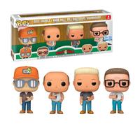 Figurine Funko Pop - Les Rois Du Texas - Dale Gribble / Hank Hill / Bill Dauterive / Boomhauer - Pack (87253)