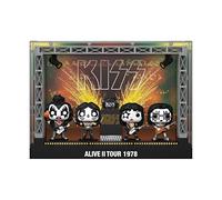 Funko Kiss Pack 4 Figurines Pop! Moments DLX Vinyl Alive II 1978 Tour 9 cm