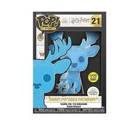 Funko Pop! Broche émaillée grande Harry Potter Patronus – à collectionner, pour sacs, idée cadeau